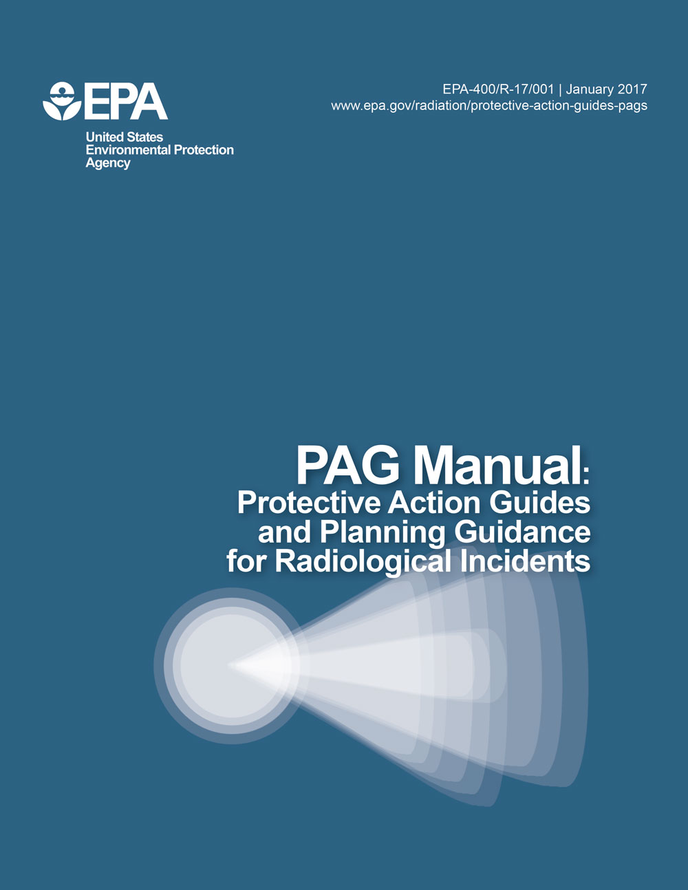 The Protective Action Guide (PAG) Manual, report cover