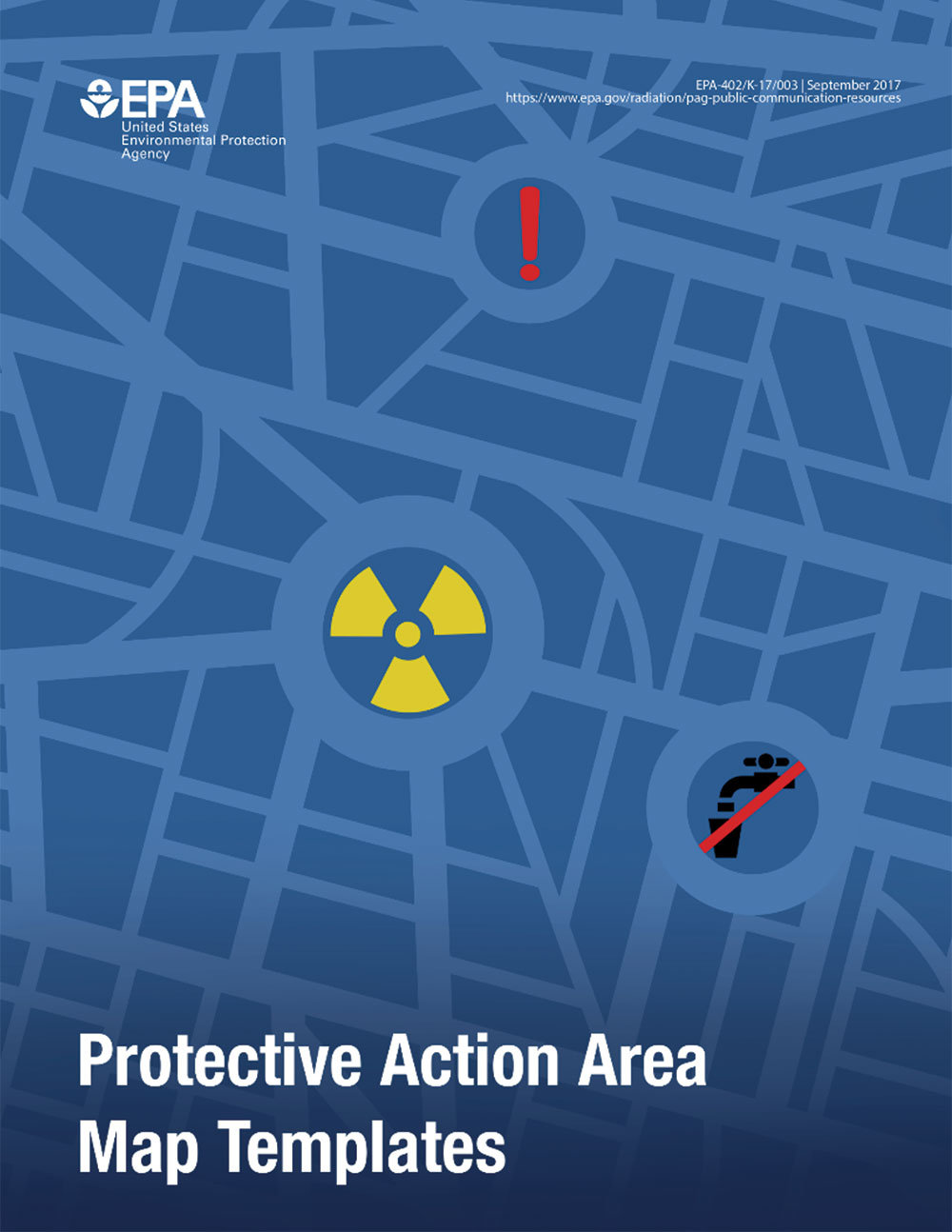 Protective Action Area Map Templates, report cover